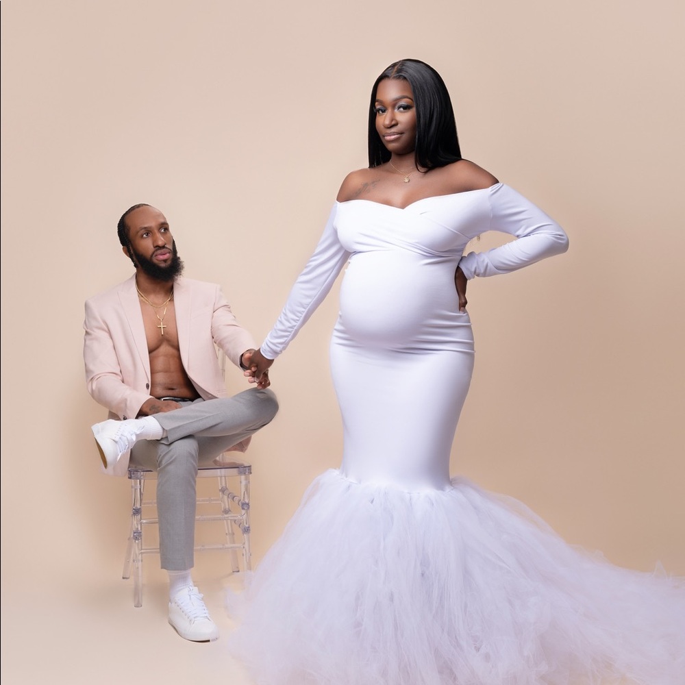 Maternity Tulle Dress